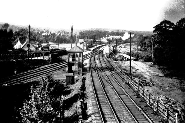 Dore and Totley station in 1901