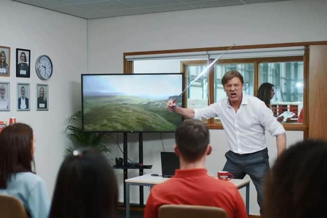 Sean Bean in the new Yorkshire Tea advert.