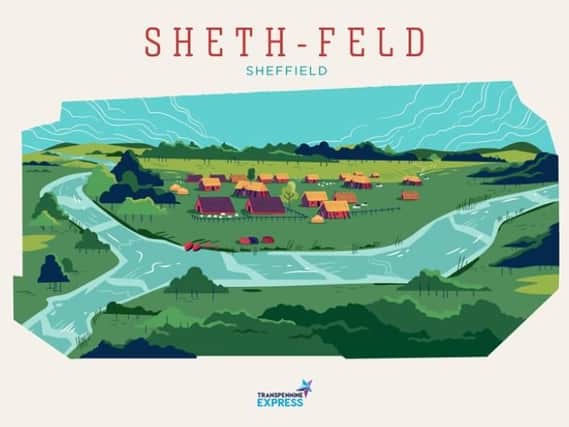 The Sheth-Feld illustration.
