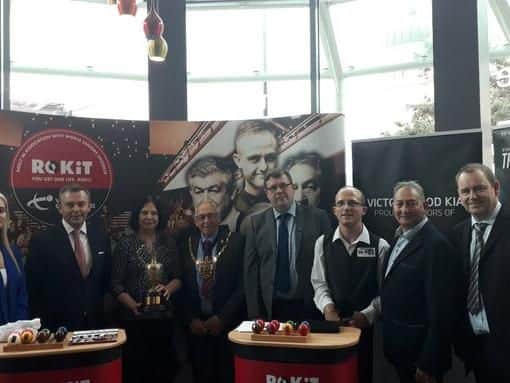 The draw was made for the 2019 ROKiT Seniors World Snooker Championship at Crucible Corner