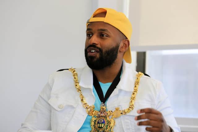 The Lord Mayor of Sheffield Magid Magid charities for his term in office. Picture: Chris Etchells