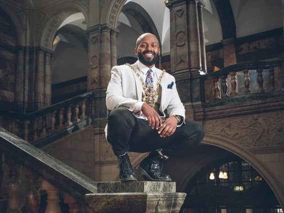 The Lord Mayor of Sheffield Coun Magid Magid will speak at the event. Picture: Chris Saunders.