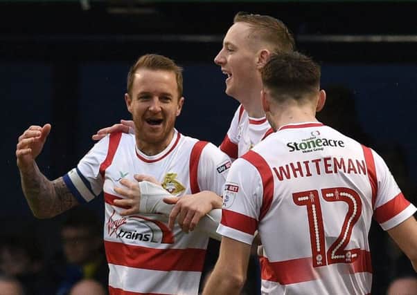 The younger players at Doncaster look up to James Coppinger, who has made 574 appearances for the club.
