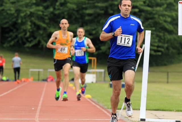 Action from a 3000m race during a meeting last year at the Sheffield Hallam University City Athletics Stadium