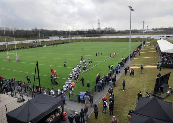 Sheffield Eagles' new home at the Olympic Legacy Park