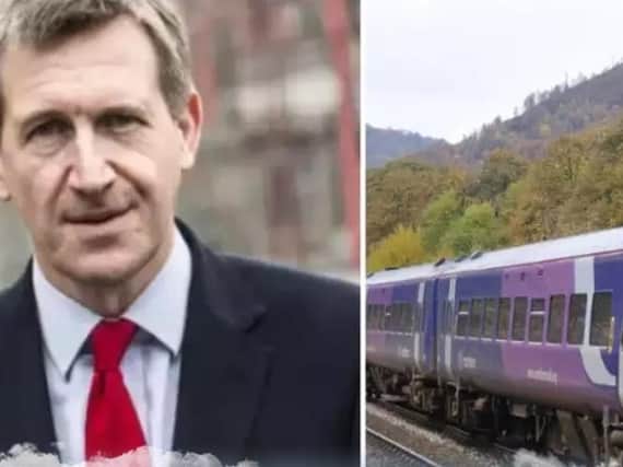 Dan Jarvis and a rail service.