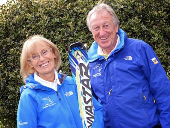 Sharks Ski Club founders Molly and Norman Gill