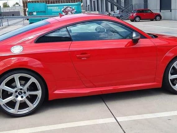 An Audi TT similar to the one taken from the drive of the victim.