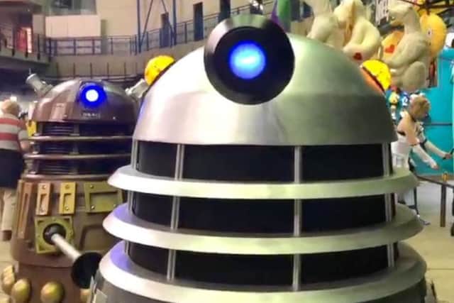 Daleks invade Sheffield FlyDSA Arena