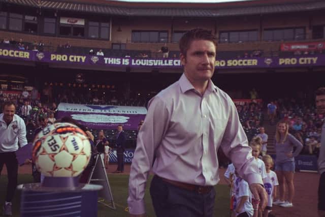 Louisville City manager James O'Connor. Pic: @LouCityFC