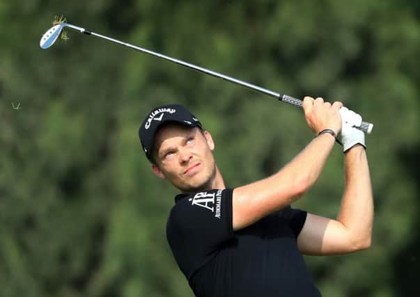 Danny Willett on the final day of the Italian Open