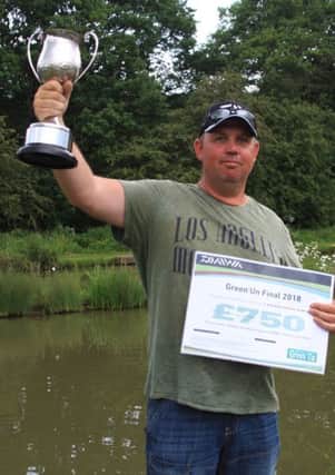 Angling winner Kevin Parkes