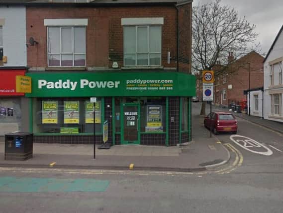 Paddy Power, London Road, Sheffield. Picture: Google.