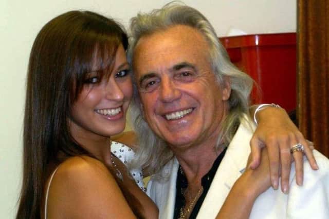 Peter Stringfellow and his wife, Bella