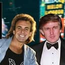 Peter Stringfellow and Donald Trump in the 80s. (Photo: Stringfellows).