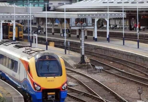 Sheffield Railway Station.