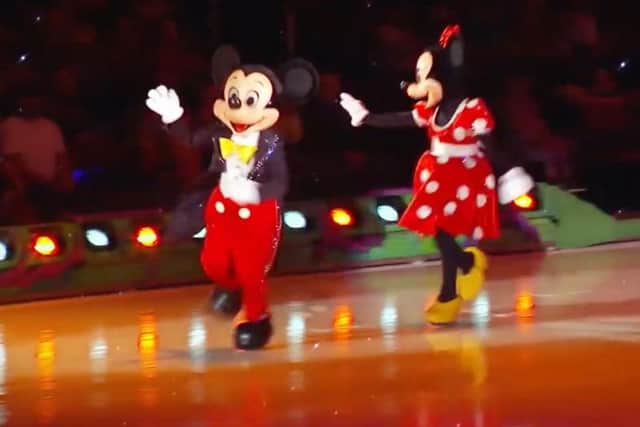 Mickey and Minnie will join other Disney favourites back on the ice