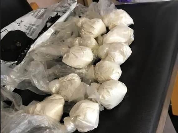 Class A drugs found during a police raid in Doncaster