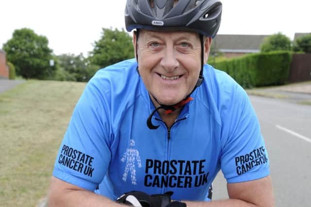 With the help of his friend Richard, Gary now hopes to raise money for Prostate Cancer UK