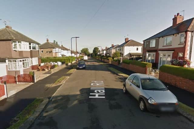 Hall Road, Sheffield. Picture: Google