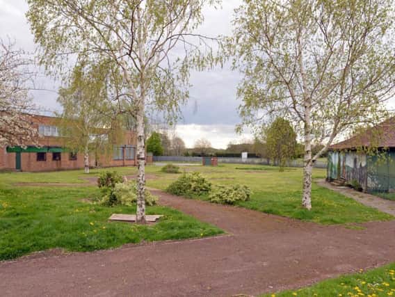 Askern Miners' Welfare Club and surrounding land where Gleeson want to build 49 homes. Picture: Marie Caley/Doncaster Free Press