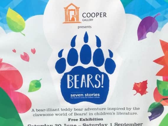 Bears! at Barnsley's Cooper Gallery from June 30 to September 1, 2018
