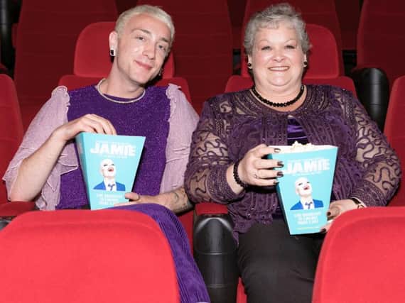 Jamie and Margaret Campbell all set to watch Everybody's Talking Abut Jamie at the cinema