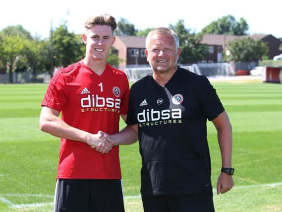 Dean Henderson is Chris Wilder's first signing of the summer.