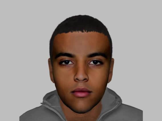 An e-fit of the suspect.