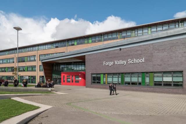 Forge Valley School, in Stannington