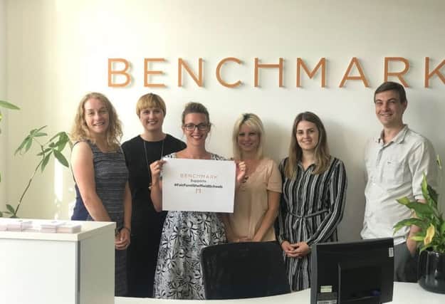 Staff at Benchmark Recruit back the fair funding petition