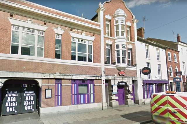 A man was assaulted both inside and outside Flares on Hall Gate in Doncaster town centre