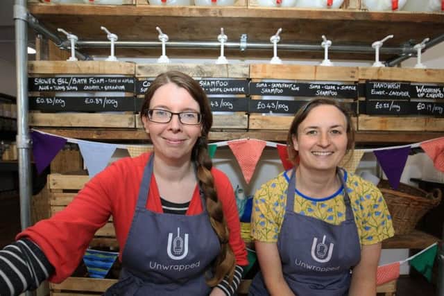 Unwrapped: Kirsty Burnet and Becky Atkinson.