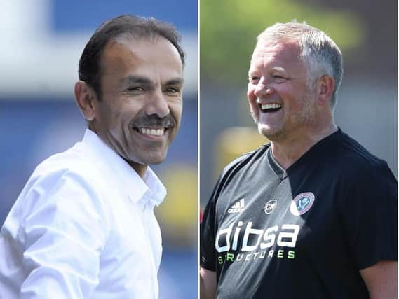 Sheffield Wednesday manager Jos Luhukay has insisted he is happy with his squad, while United boss Chris Wilder continues to try and sign players