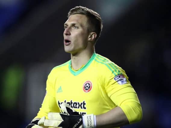 Goalkeeper Simon Moore becomes a free agent next summer