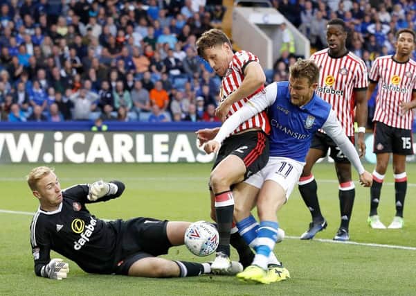 Billy Jones, in action for Sunderland against Sheffield Wednesday last season, signed a two year deal with Rotherham United on Friday