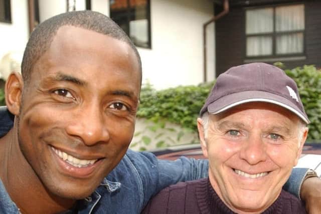 Brendan Ingle with former world champion Johnny Nelson, who says he owes everything he achieved to his former coach (pic: Andrew Partridge)