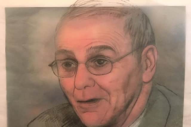 A preliminary sketch of Brendan Ingle by Paul Vanstone, who is designing a statue of the Sheffield boxing legend (pic: Paul Vanstone)
