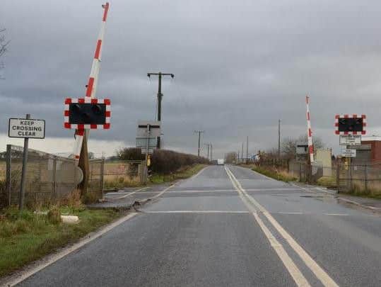Stainforth level crossing near Doncaster (pic: British Transport Police)