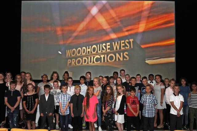 Year six pupils at Woodhouse West Primary School at the premiere at the Showroom Cinema