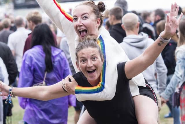 Leanne Charles and Sophie Carrington get into party mood at Tramlines 2018