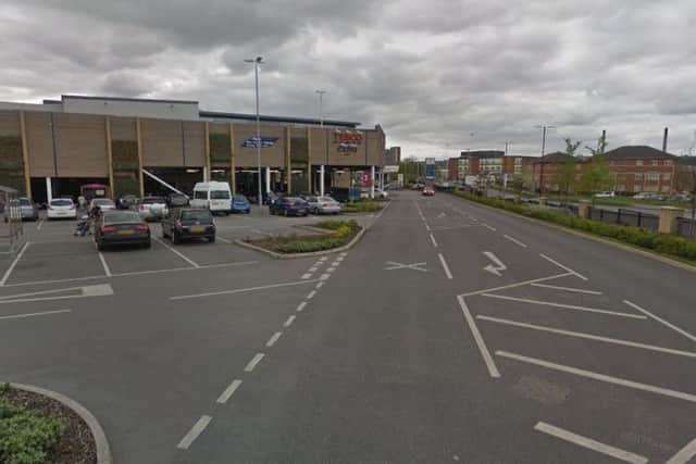 Tesco Extra, in Drummond Street, Rotherham. Google