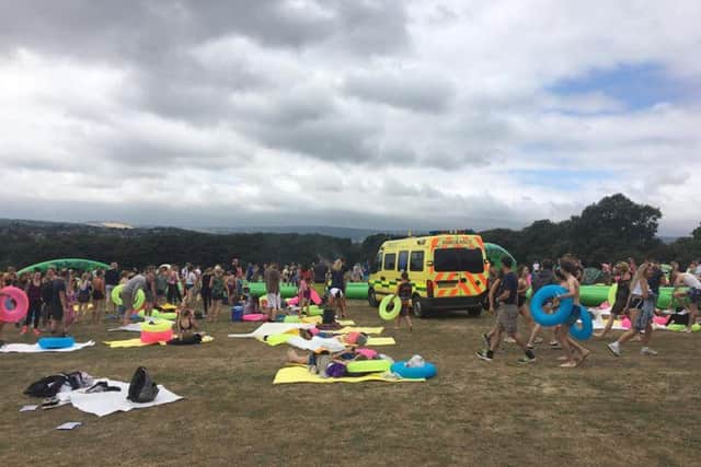 Andrew Fox branded the Sheffield Slip and Slide Fest a 'farce' (pic: Andrew Fox)