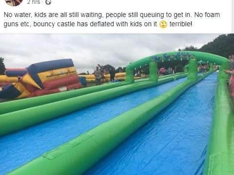 Several customers took to Facebook to vent their disappointment