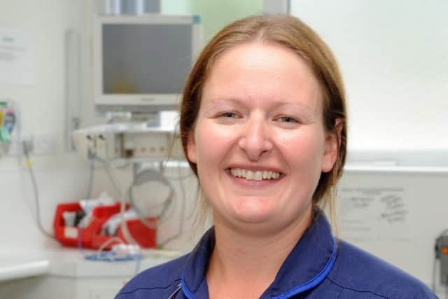 Jennifer Cherrington, emergancy department sister and clinical nurse educator at Sheffield Children's Hospital.