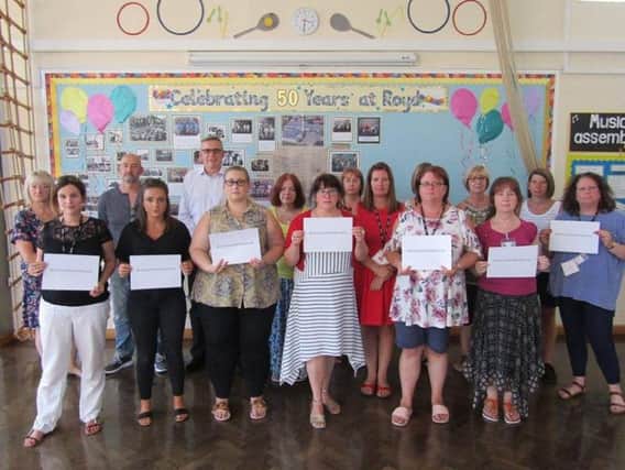 Royd Nursery Infant School, in Stocksbridge back the petition