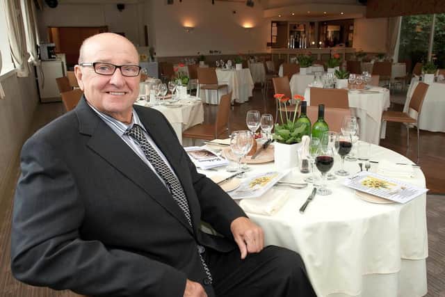 Baldwins Omega owner David Baldwin at the restaurant which he and his wife Pauline ran for more than 30 years