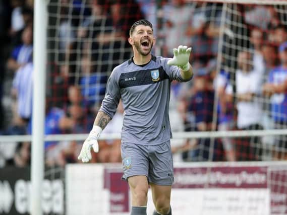 Keiren Westwood sat-out Wednesday's friendly against Mansfield Town.
