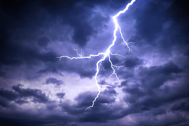 Thunderstorms are expected to develop during Friday afternoon, lasting well into the evening