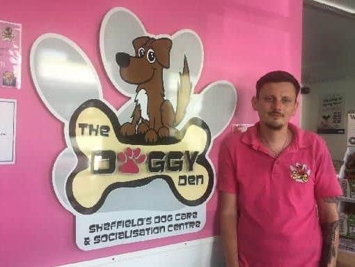 Tom Greatorex, owner of The Doggy Den